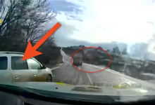 Photo of video | Momentul reținerii fostului șef de direcție INI, după ce a încercat să blocheze și a accidentat mașina poliției
