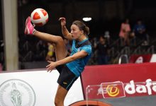 Photo of O sportivă moldoveancă, printre 16 cele mai bune sportive din lume la teqball
