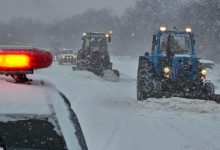 Photo of Codul portocaliu de ninsoare devine cod galben: Pe toate drumurile naționale se circulă cu dificultate