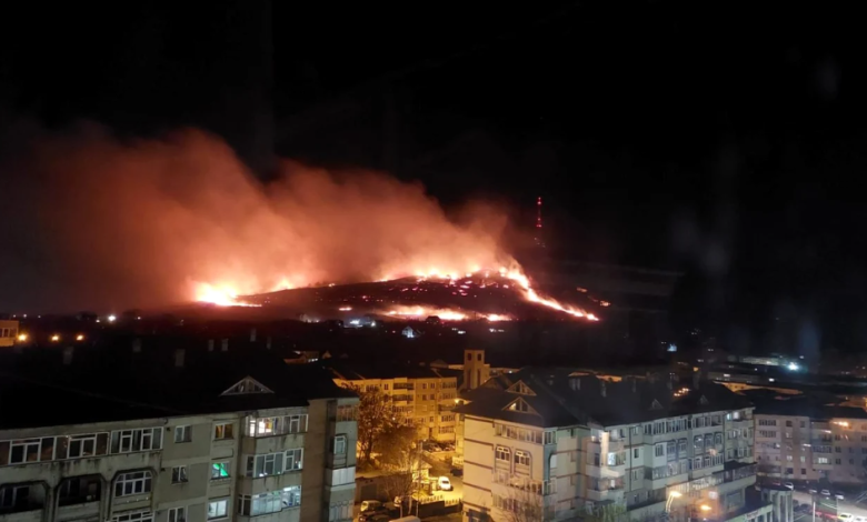 Photo of foto | Incendiu de proporții cauzat de artificiile de Revelion, în România