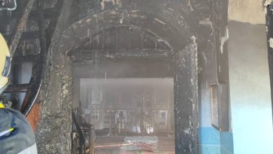 Photo of foto | O biserică din raionul Soroca, cuprinsă de flăcări