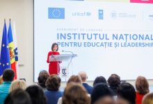 Photo of Maia Sandu, prezentă la lansarea Institutului Național pentru Educație și Leadership: „Pe caractere și valori se construiește o țară liberă și prosperă”