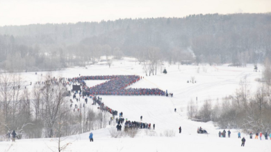 Photo of 10.000 de schiori ruși care participau la o cursă din regiunea Moscova au fost așezați ca să formeze o literă uriașă „Z”