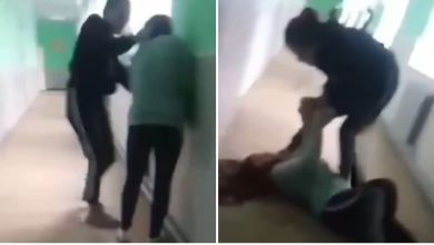 Photo of video | O adolescentă, bătută pe holul unei școli din raionul Florești. Ce spune Poliția