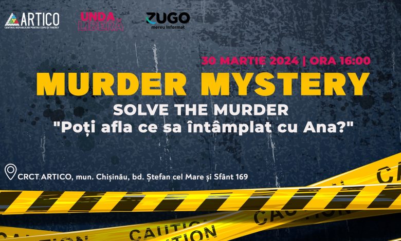 Photo of Vrei să-ți pui la încercare spiritul de detectiv? ARTICO te invită la „Murder Mystery”