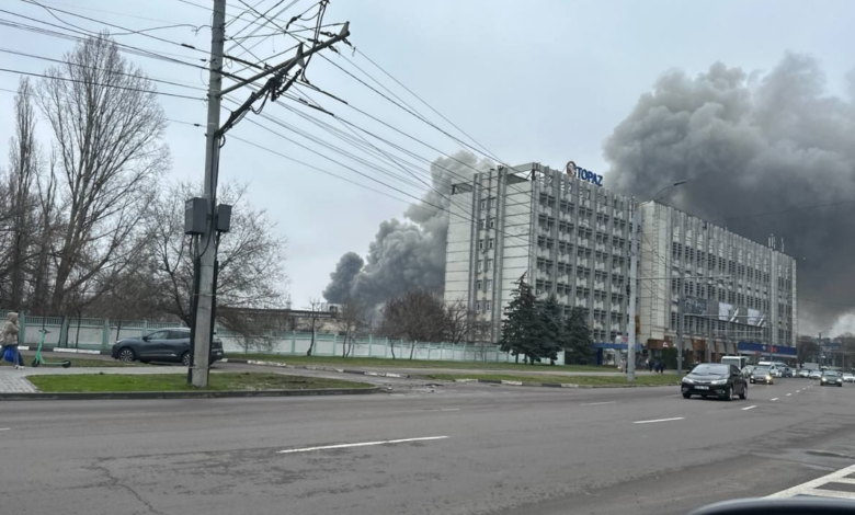 Photo of video, foto, update | Incendiu puternic în Chișinău: Informații preliminare