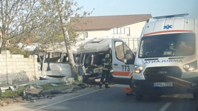 Photo of update, foto, video | Accident la Măgdăcești: 16 persoane, transportate la spital