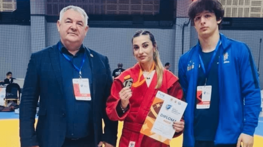 Photo of Ana-Maria Vaculovschi a cucerit medalia de bronz la Cupa Mondială de sambo