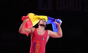 foto | Luptătorul Radu Lefter a devenit campion european la categoria sub 23 de ani