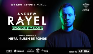 Find Your Harmony: Andrew Rayel, show excepțional la Chișinău pe 24 mai