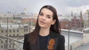 video | Evghenia Guțul, aflată la Moscova, îi mulțumește lui „Vladimir Vladimirovici” și felicită găgăuzii cu „Marea Victorie”
