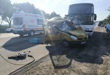 Photo of foto | Un bărbat și o femeie au murit, după ce mașina în care se aflau s-a tamponat cu un autocar pe ruta Chișinău-Kiev