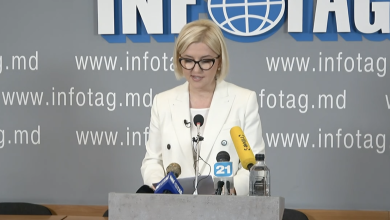 Photo of video | Irina Vlah și-a anunțat candidatura la funcția de președinte al R. Moldova