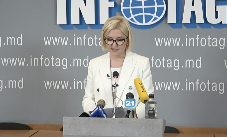 Photo of video | Irina Vlah și-a anunțat candidatura la funcția de președinte al R. Moldova