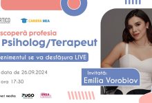 Photo of Descoperă tainele psihologiei într-un eveniment online cu Emilia Vorobiov