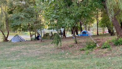 Photo of foto | Mai multe persoane s-ar fi mutat cu traiul în corturi în parcul Valea Trandafirilor din capitală