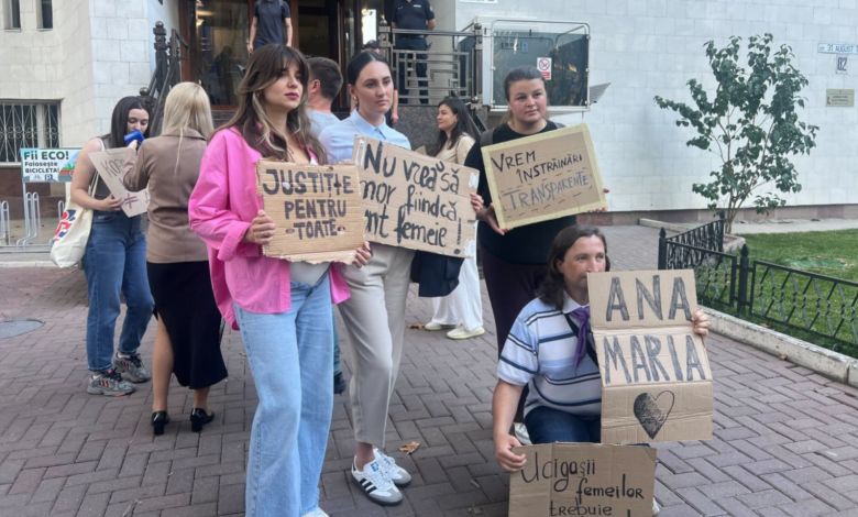 Photo of foto | „Nu mai acceptăm protejarea agresorilor”. Protest la Ministerul Justiției față de abuzul împotriva femeilor