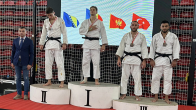 Photo of Mihail Latîșev a câștigat medalia de aur la Campionatul Balcanic de Judo