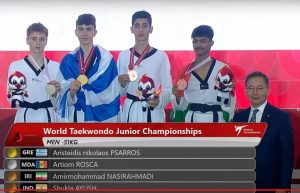 foto | În premieră, R. Moldova obține o medalie de argint la Campionatul Mondial de taekwondo