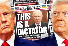 Photo of „Iată cine este dictatorul”: Ziarul preferat al lui Trump a publicat un articol despre diferența dintre Putin și Zelenski