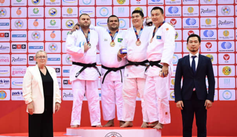 Photo of Sportivul moldovean Ion Basoc, vicecampion mondial la para judo în Kazahstan