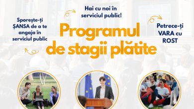Photo of Guvernul și UE lansează stagii plătite pentru tinerii care vor o carieră în serviciul public