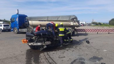 Photo of foto, video | Grav accident la Ciorescu: șoferul unui BMW, transportat la spital