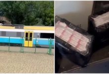 Photo of video | Țigări de peste 280.000 de lei, transportate ilegal cu trenul Chișinău-Iași. Patru persoane cercetate în libertate