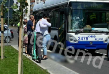 Photo of video | O femeie, lovită mortal de troleibuz pe bulevardul Decebal din capitală