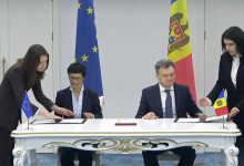 Photo of video | Acordul pentru Planul de creștere al Republicii Moldova, semnat. Marta Kos și Dorin Recean, declarații de presă