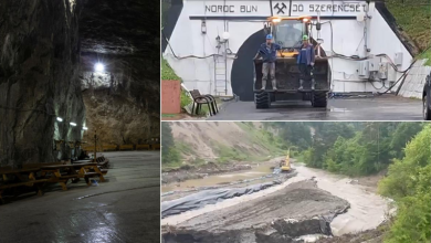 Photo of Risc de prăbușire la Salina Praid din România. Utilajelele și muncitorii au fost evacuați