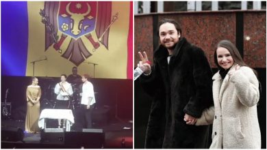 Photo of video | Cătălin Lungu și Ana Cernicova s-au căsătorit în fața a sute de oameni: „Nu vă aduce aminte de nimic?”