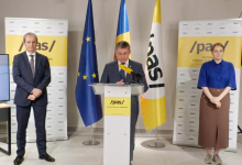 Photo of video | Noi candidații PAS la parlamentare: Ludmila Adamciuc, Viorel Bostan și Iurie Cojocaru