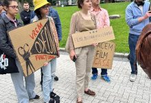 Photo of video | Cineaștii din R. Moldova au protestat împotriva modificării Legii Cinematografiei