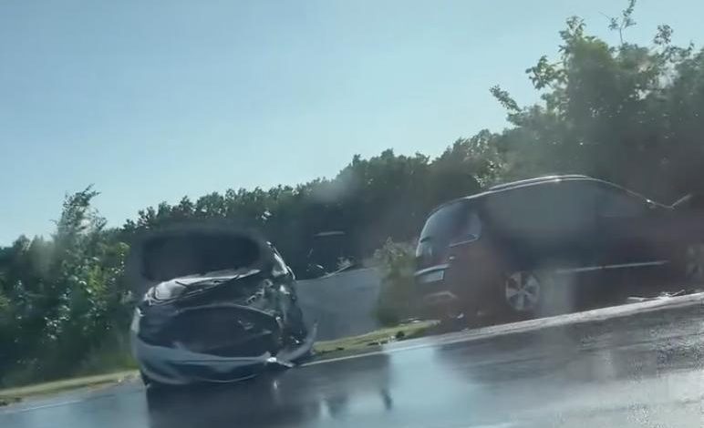 Photo of video | Accident rutier lângă Orhei. Patru persoane au fost rănite