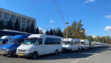 Photo of În fața Delegației UE: Transportatorii ies din nou la protest