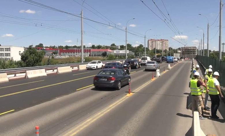 Photo of video | Circulația de pe podul Mihai Viteazul, deschisă pe patru benzi