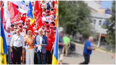Photo of video | Alte cinci persoane sancționate pentru participare plătită la marșul opoziției de la Chișinău