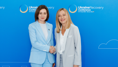 Photo of foto | Maia Sandu, la Roma: Moldova va fi un partener important în eforturile de reconstrucție a Ucrainei