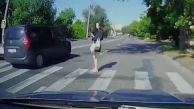 Photo of video | Șoferul care era cât pe ce să lovească un pieton la Botanica, identificat