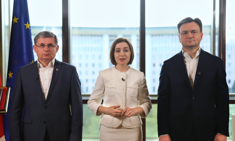 Photo of video | Maia Sandu, Dorin Recean și Igor Grosu, mesaje de Ziua Constituției: „Să construim împreună o societate unită”