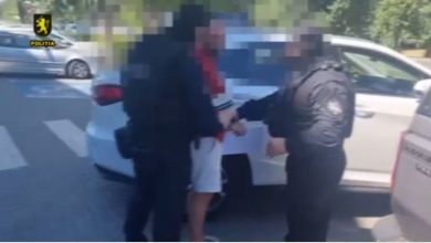 Photo of video | Un bărbat, reținut fiind suspectat de evaziune fiscală și spălare a peste $5,8 mln