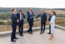 Photo of Dorin Recean, despre vizita oficialilor europeni: „Cu astfel de prieteni, Moldova își continuă hotărât drumul european al păcii”