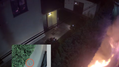 Photo of video | Un exploziv a fost aruncat în curtea casei primarului de Stăuceni. Primarul: „Nu am conflicte cu nimeni”