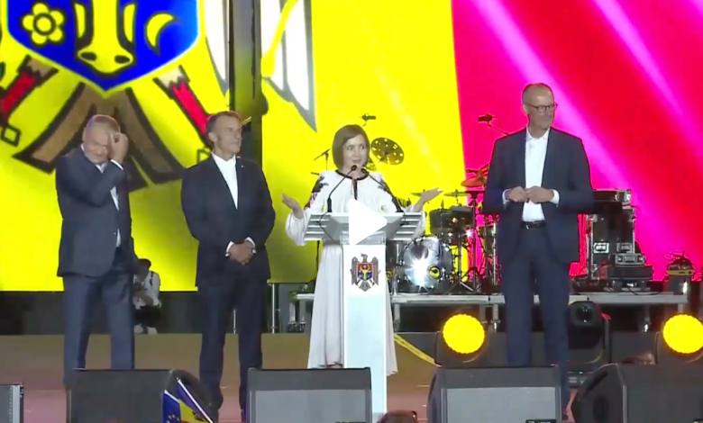 Photo of video | Maia Sandu, mesaj pentru cetățeni în PMAN: „Vrem și merităm să trăim la fel de bine ca în statele europene”