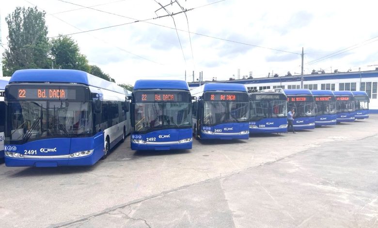Photo of video | Noi troleibuze din Estonia și Letonia vor fi puse în circulație la Chișinău