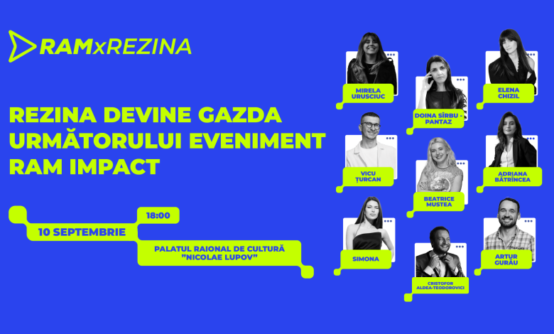 Photo of Rezina devine gazda următorului eveniment RAM Impact