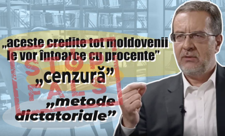 Photo of Marian Lupu repetă narațiunile Kremlinului la interviul cu Gheorghe Gonța. Falsuri despre alegeri, compensații și „dictatură”