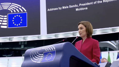 Photo of video | Maia Sandu, în Parlamentul European: „Parcursul nostru european nu este doar o chestiune de valori. Este o chestiune de supraviețuire”