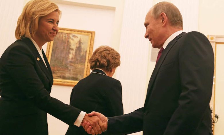 Photo of Irina Vlah, interzisă în Polonia, Estonia și Letonia. Ar sprijini amestecul Rusiei în alegerile din R. Moldova